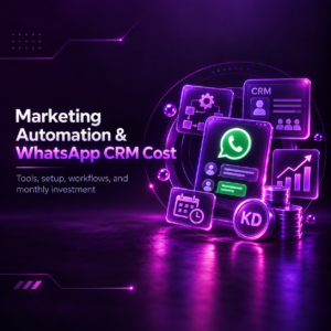 Marketing Automation and WhatsApp CRM Cost — تكلفة أتمتة التسويق وWhatsApp CRM